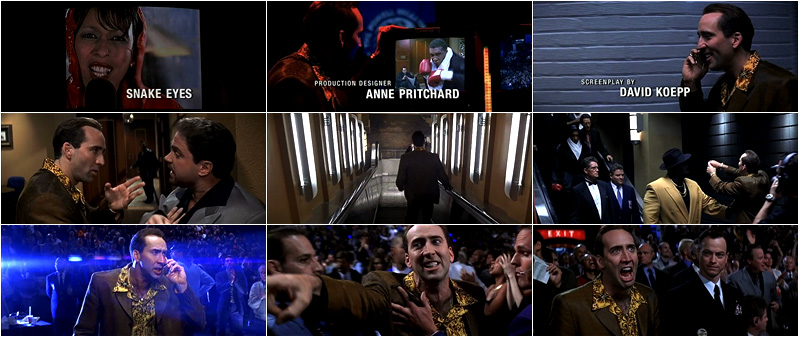 Snake Eyes contact sheet
