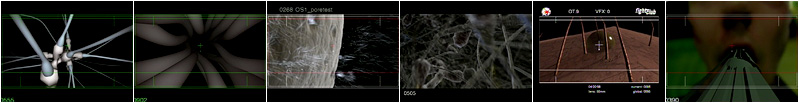 Visual Effects Feature: Main Title Sequence contact sheet
