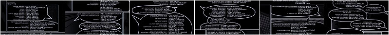 Hulk - End Titles contact sheet