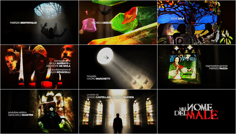 Nel Nome Del Male contact sheet